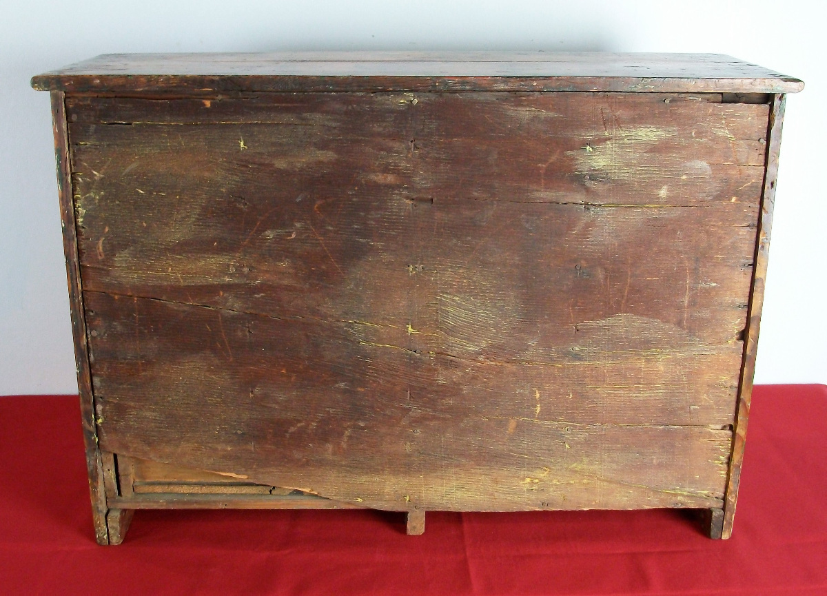  	A Collectors cabinet of 16 Drawers dated 1910